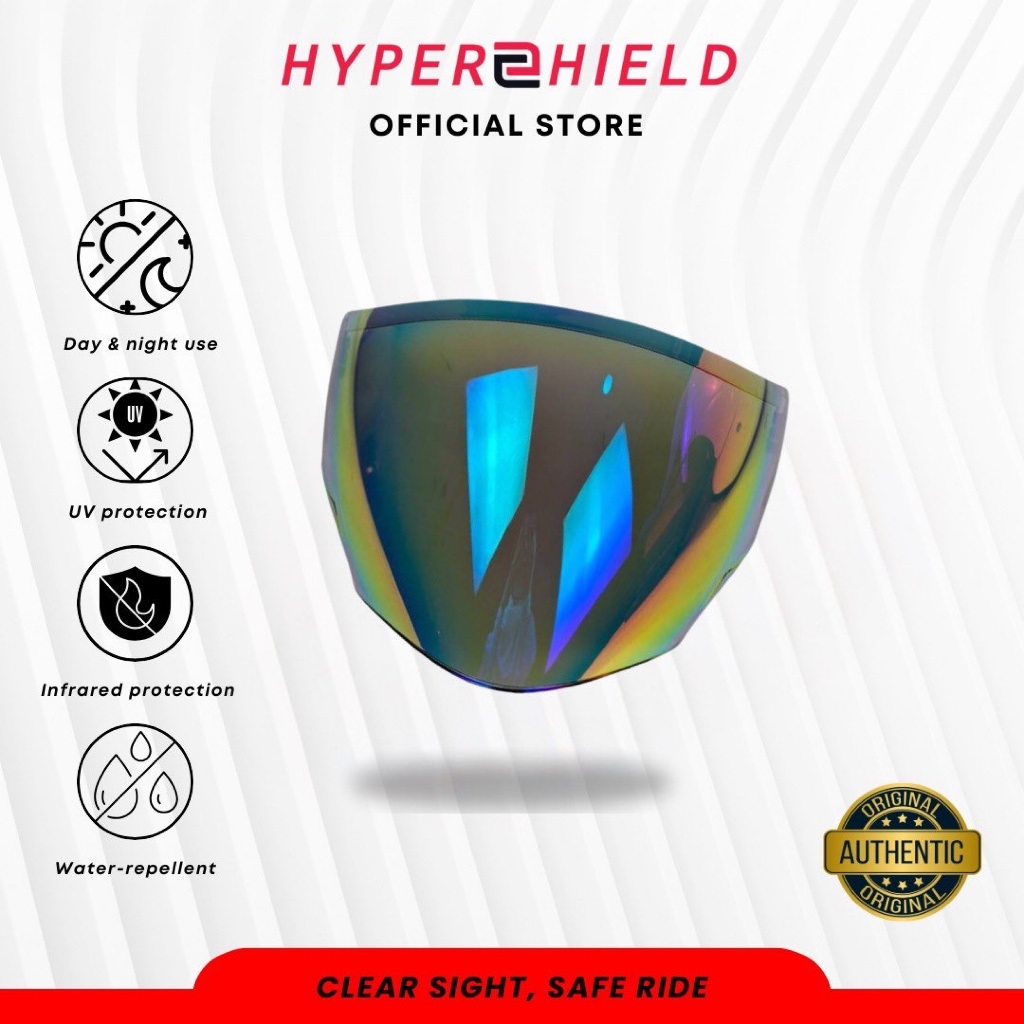 VISOR HYPERSHIELD KYT NFJ / TTR / SUOMY SPEED JET MODEL (NOT INCLUDING ...