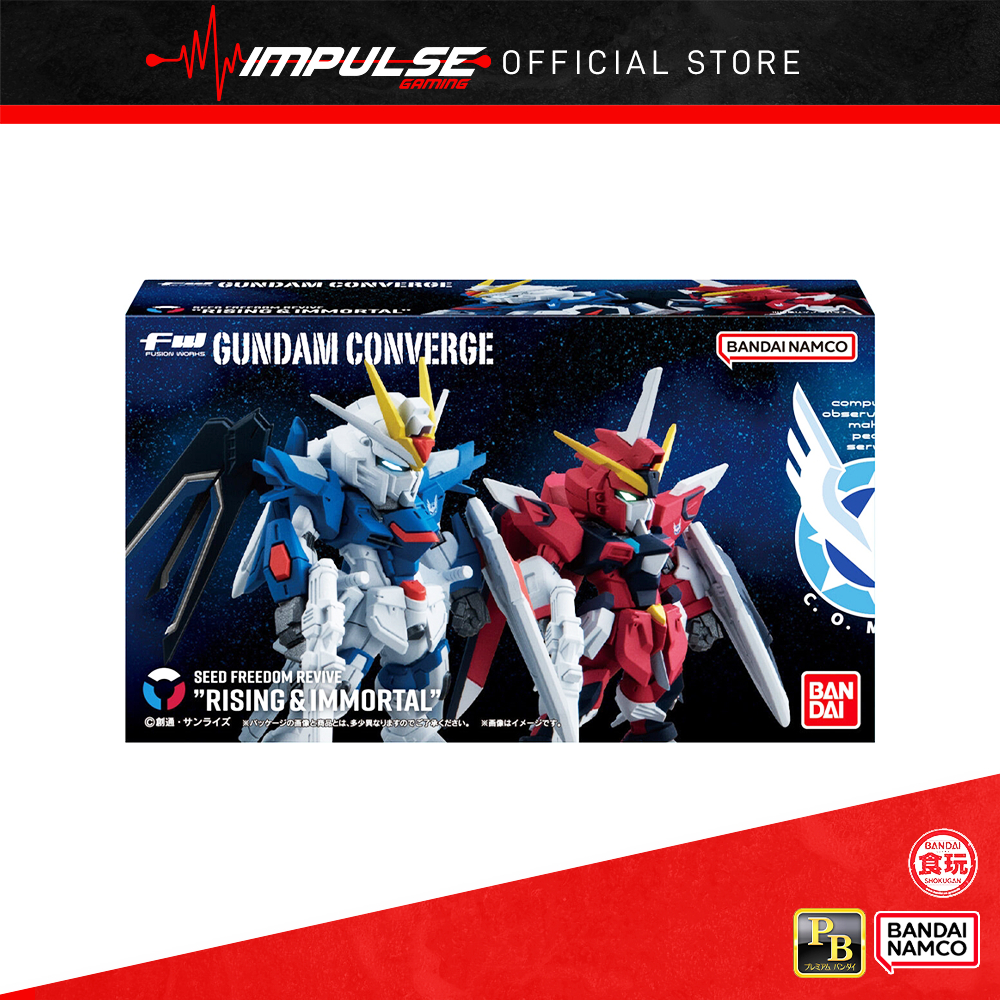 Bandai Shokugan FW Gundam Converge Gundam Seed Freedom Revive 'Rising ...