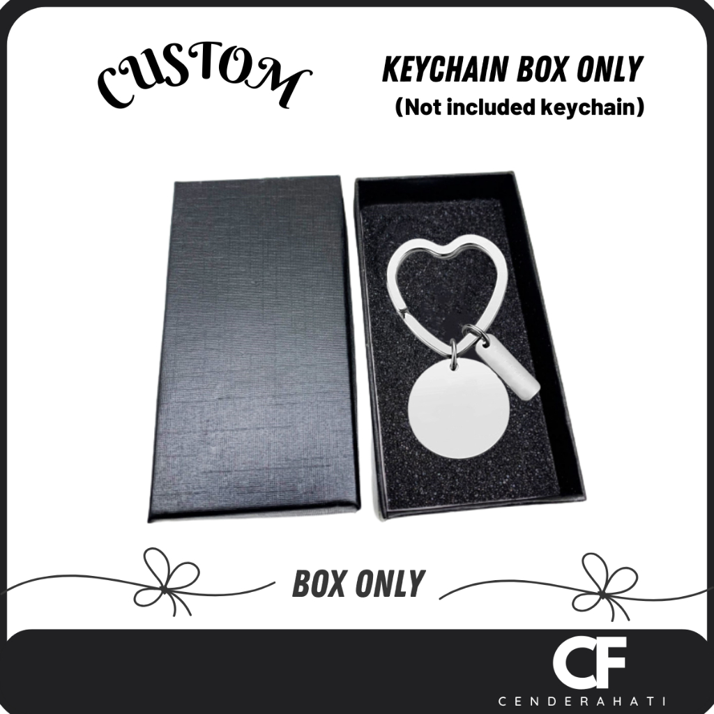Box for Keychian Kotak Gift Hadiah doorgift personalised customised ...