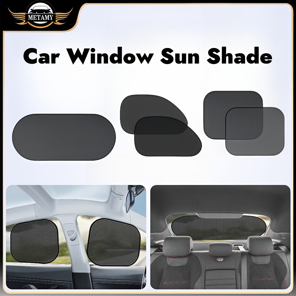 [Ready]Universal Car Sunshade Front Rear Windscreen Windshield Sun ...