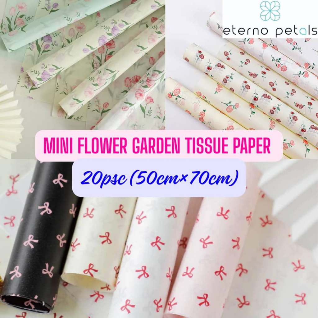 JarThenaAMCS 90 Sheets Bow Tissue Paper - Pink, White, Black Bowknot Design For Gift Wrapping & DIY Crafts, 14x20 Inch 1 thumbnail image