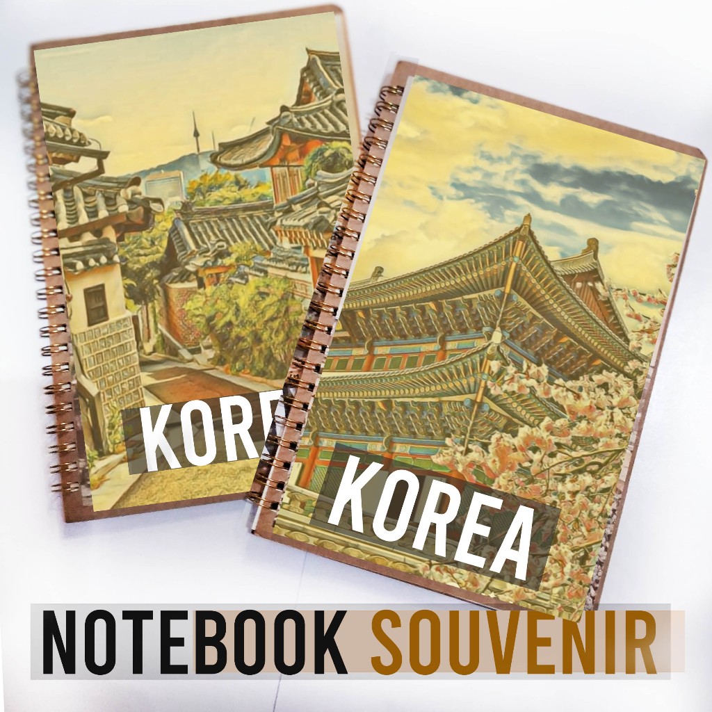 Notebook A5 Korea Seoul Buku Nota Souvenir Gift Journal | Shopee Malaysia