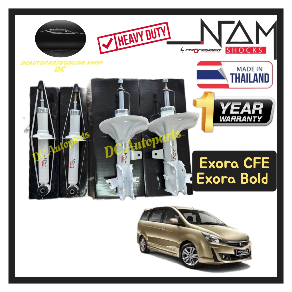 NAM THAILAND HEAVY DUTY SHOCK ABSORBER PROTON EXORA CFE CPS BOLD TURBO ...