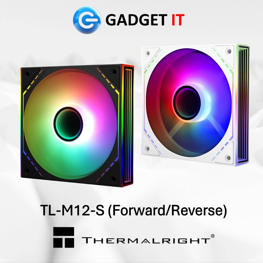 THERMALRIGHT TL-M12-S ARGB 120MM PC COMPUTER CASE FANS | FORWARD ...