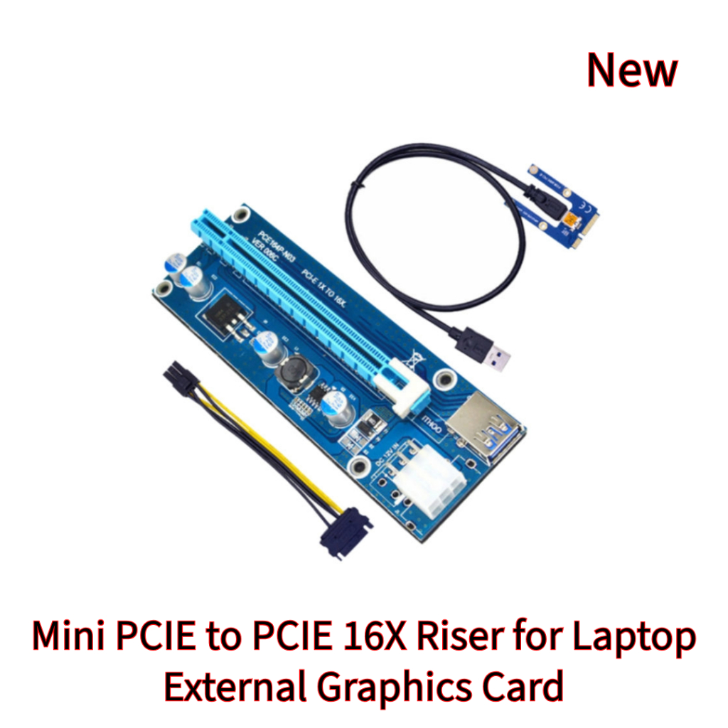 [Used]Mini PCIe to PCI Express 16X Riser for Laptop External Graphics ...