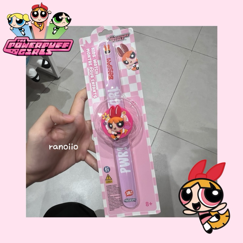 MINISO x THE POWERPUFF GIRLS Series Kid’s Watch Bendable Jam Kanak ...