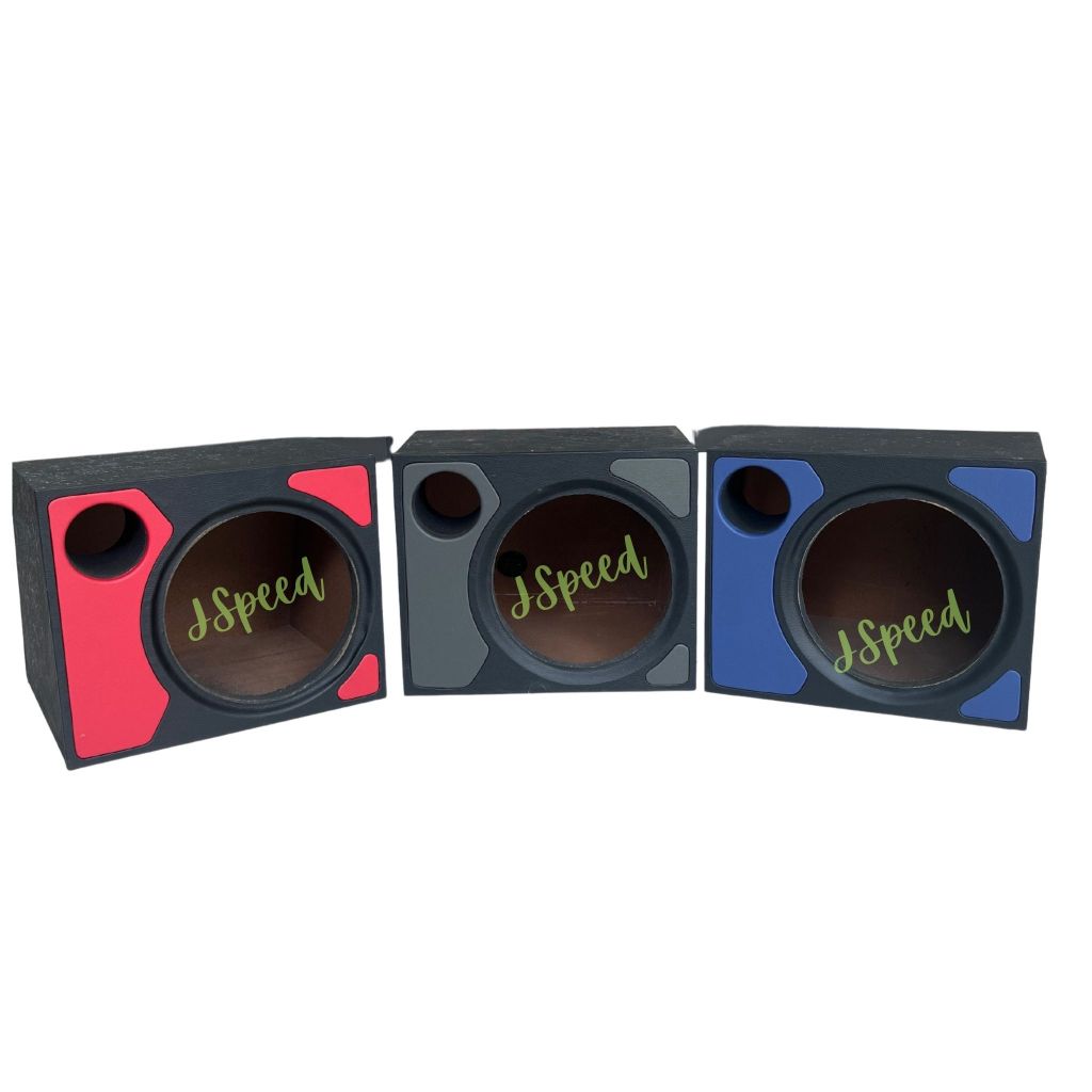 10 inch single PVC colour PE woofer box with round hole without woofer ...