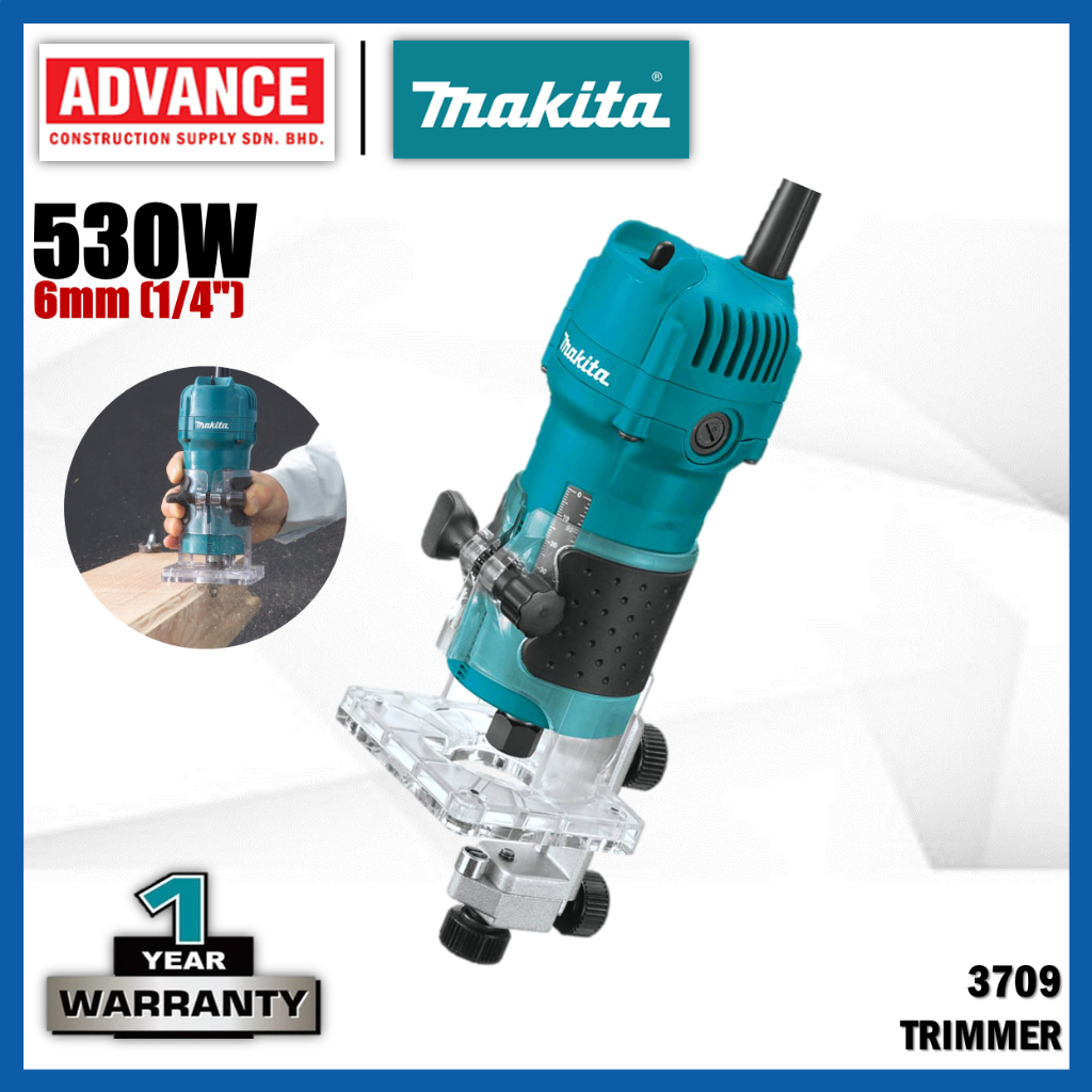 MAKITA 3709 Trimmer 6MM (1/4