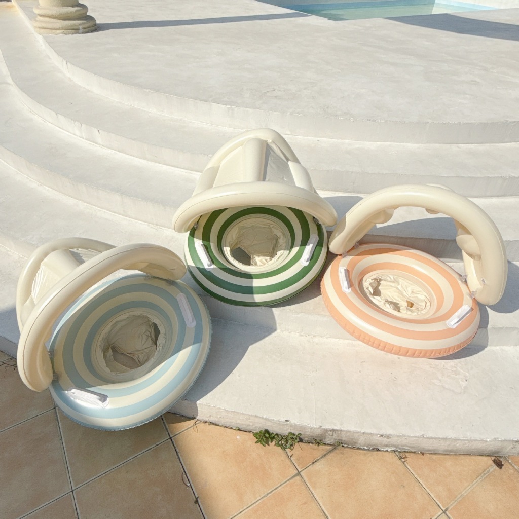 Float Ring Lollipop Color Roof Design Kids Floating Seat Ring with ...