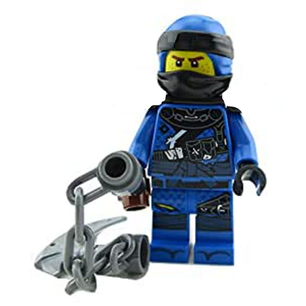 LEGO NJO509 Ninjago Hunted Jay Minifigure with Weapon | Shopee Malaysia