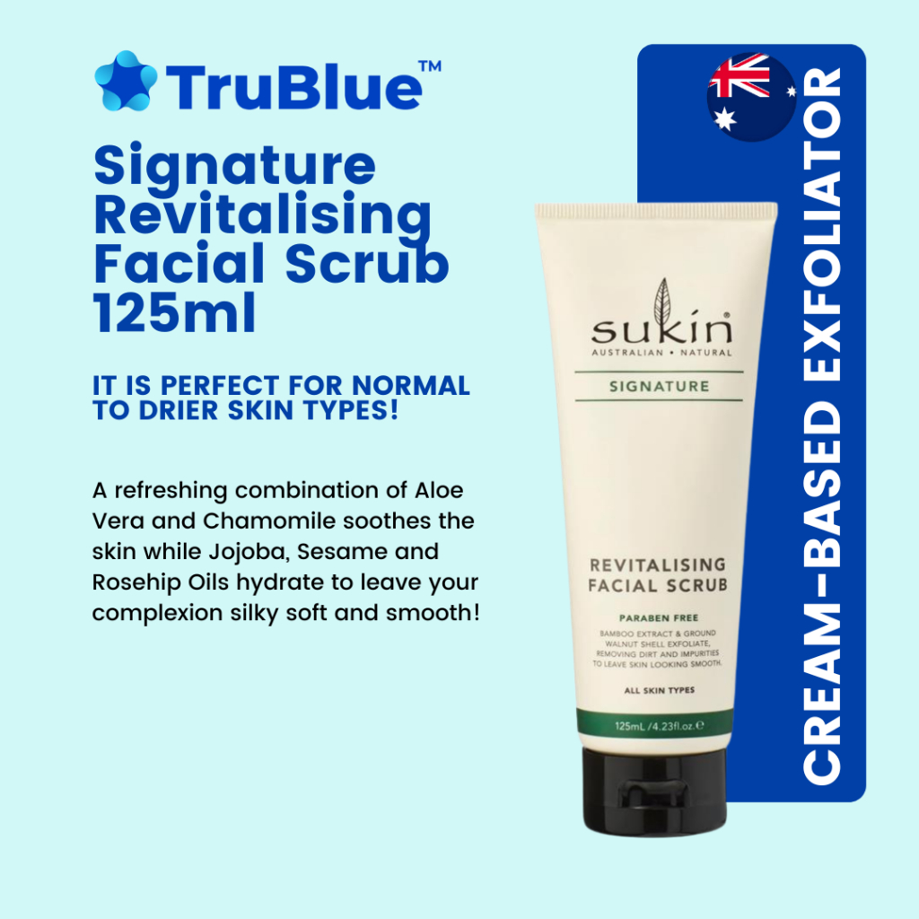 SUKIN Signature Revitalising Facial Scrub 50ml / 125ml | Lazada Indonesia