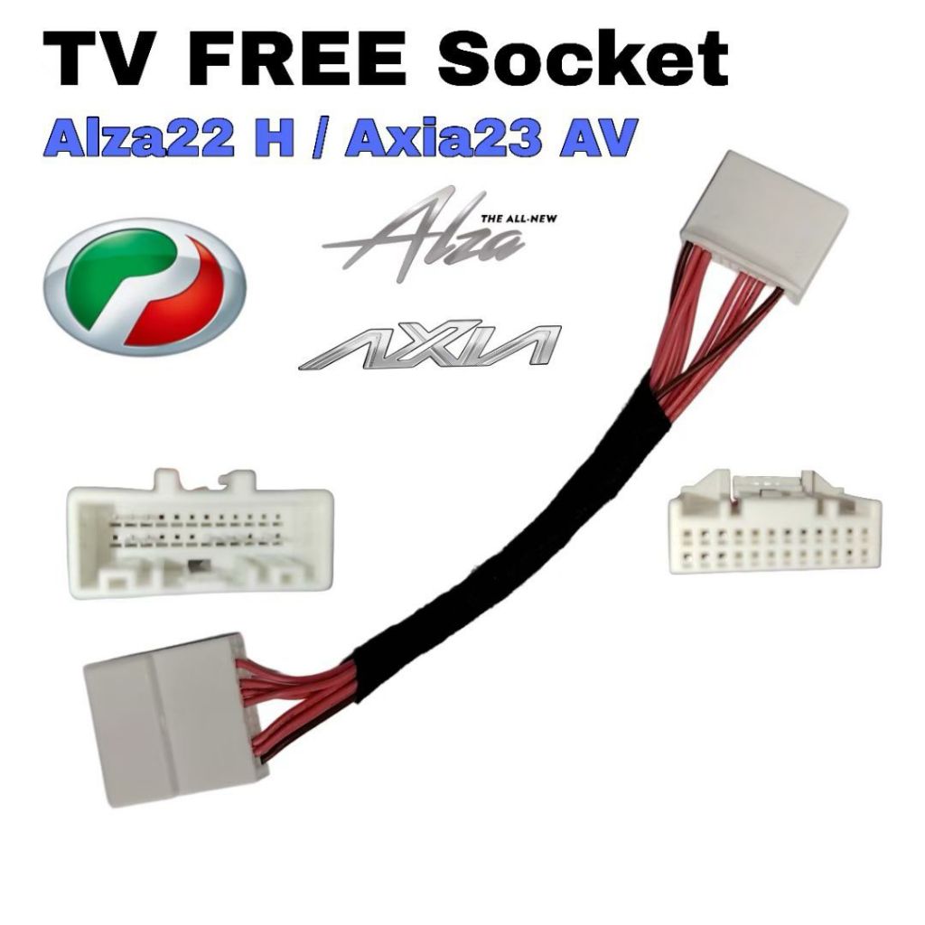 PERODUA Axia Alza Aruz Bezza Myvi Ativa ByPass Car Cable Video In ...