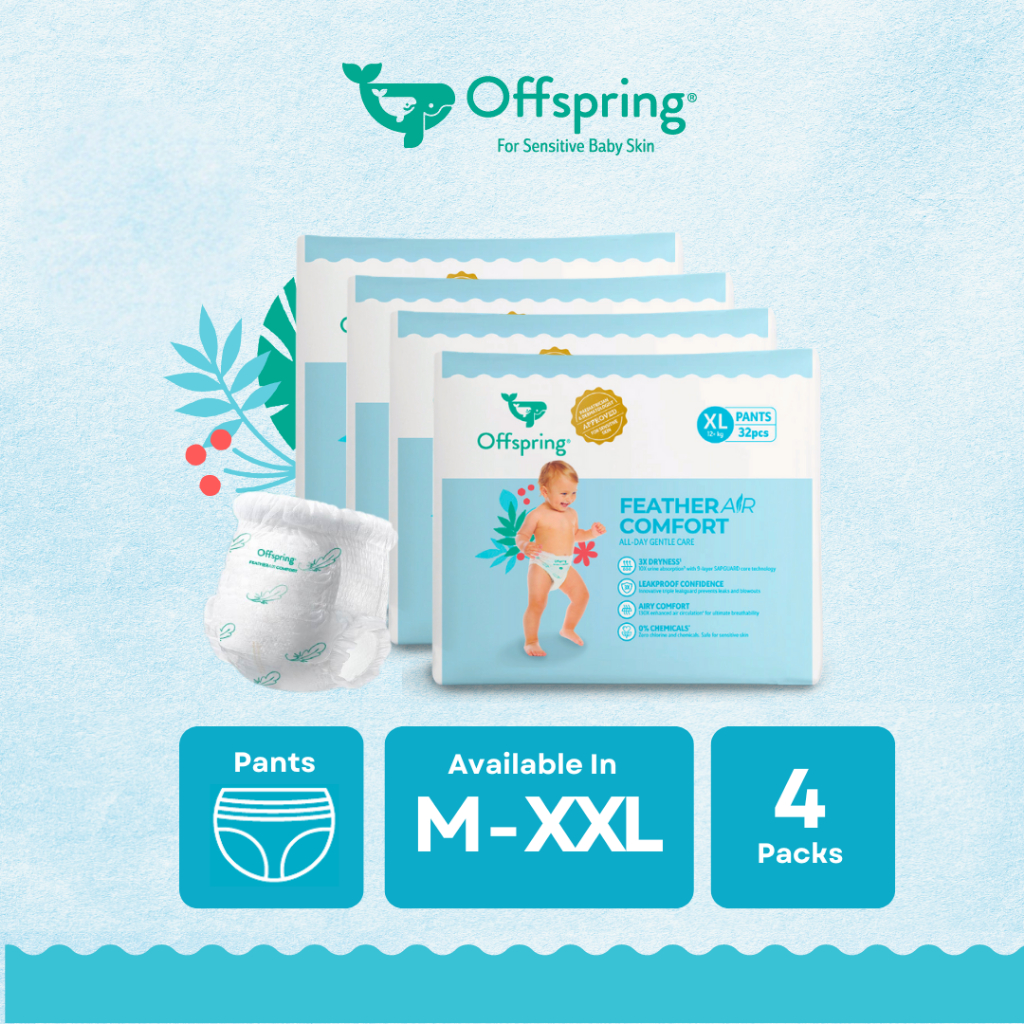 Offspring FeatherAir Comfort Baby Diapers Pants M176/L152/XL128/XXL112 ...