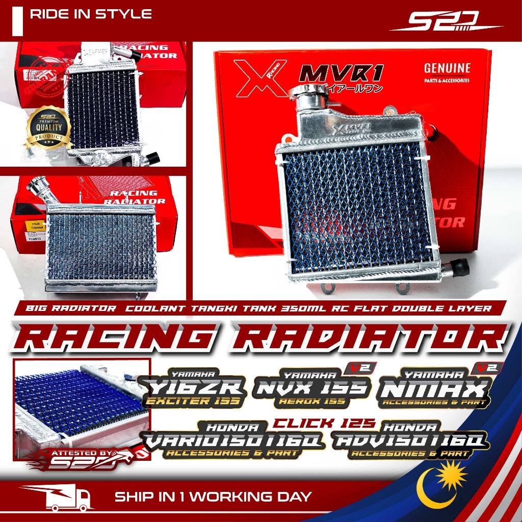 Racing Radiator MVR1 Y16 NVX V2 NMAX V2 VARIO ADV 150 160 CLICK125 ...