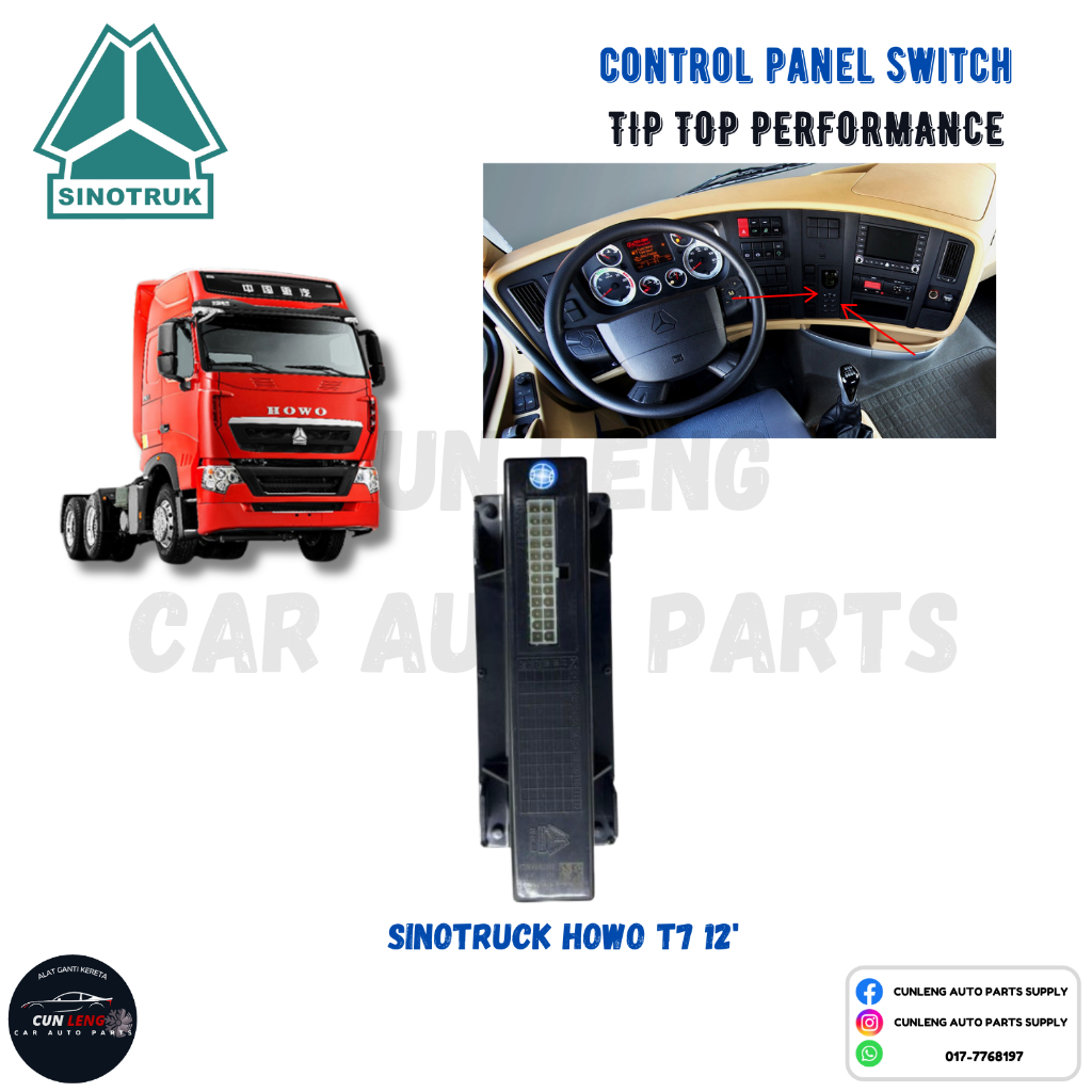 Original New - Sinotruck Howo T7 12
