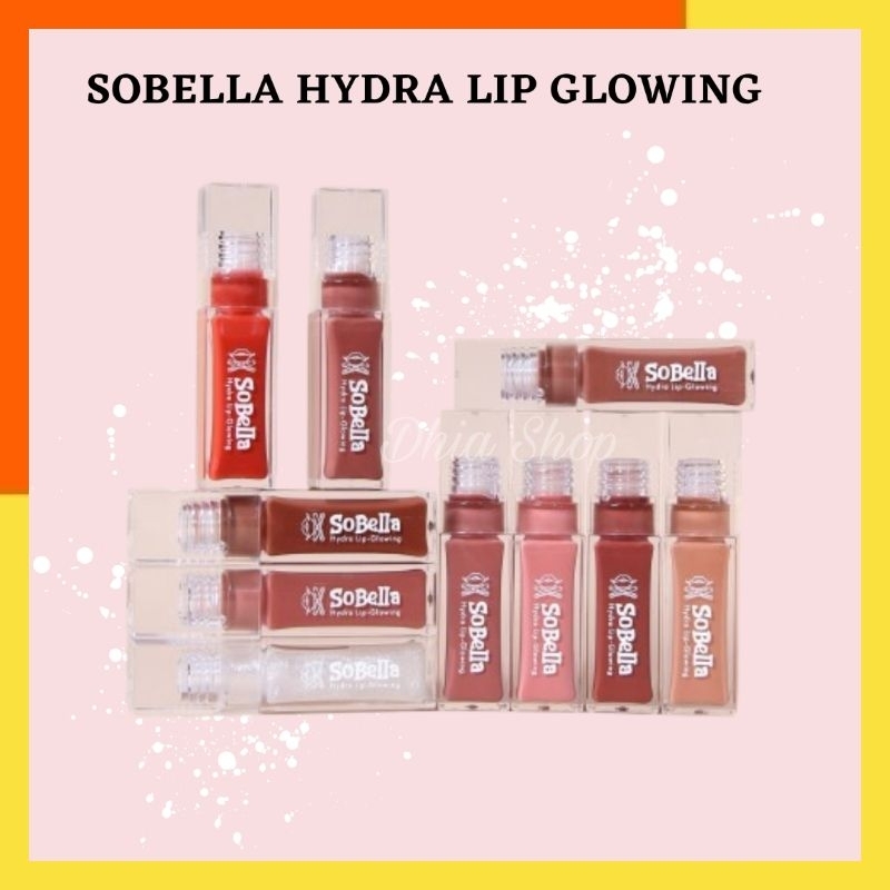 Sobella Hydra Lip Glowing Tinted Lip Oil Lip Glow Lip Gloss | Shopee ...