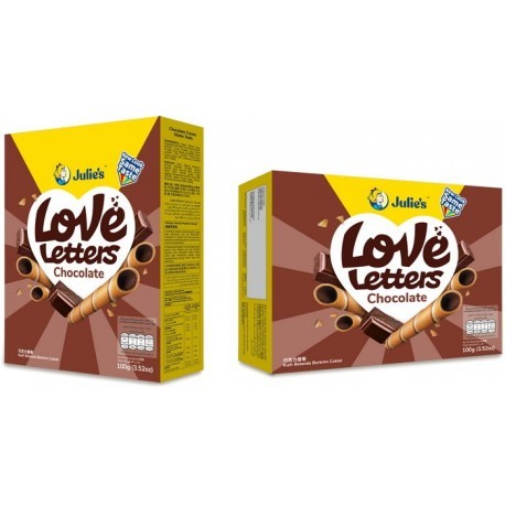 JULIE'S LOVE LETTER CHOCOLATE 100G | Shopee Malaysia