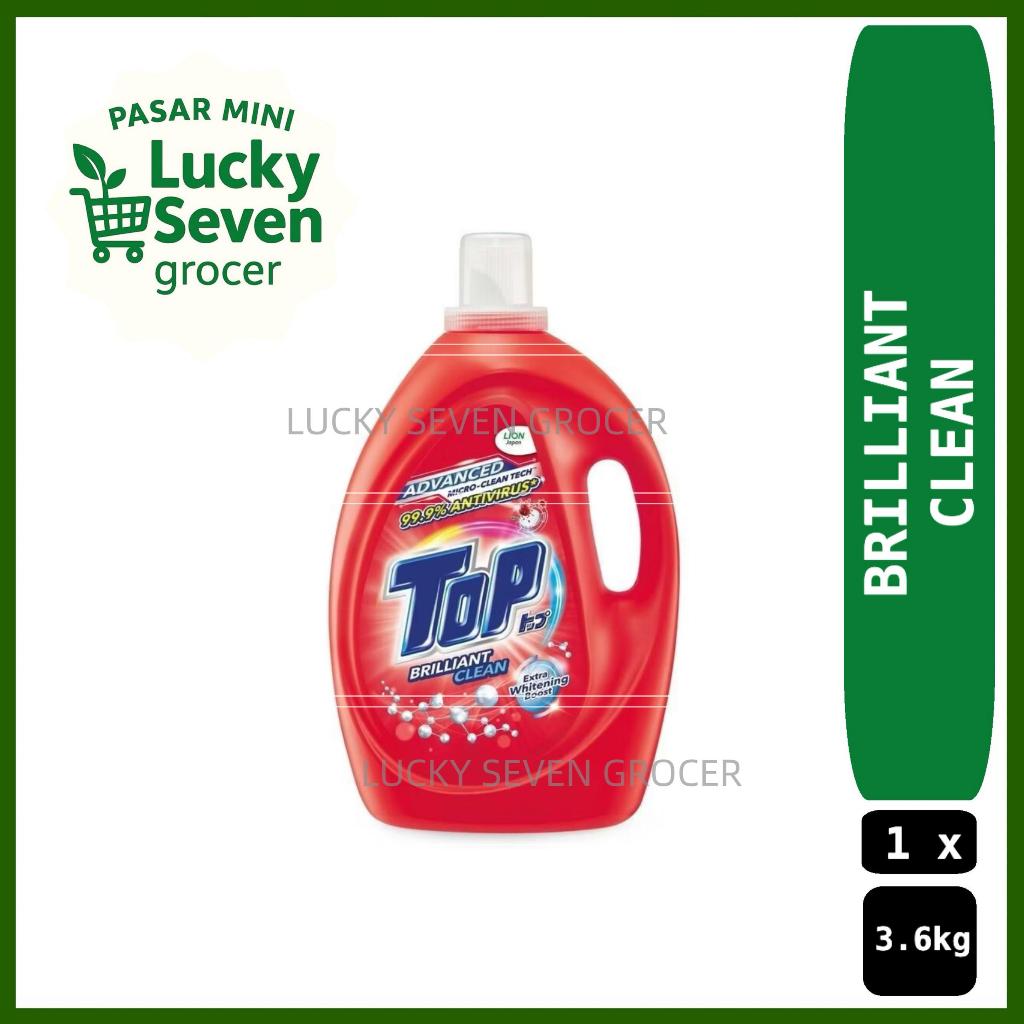 Top Liquid Detergent Brilliant Clean 3.6KG | Shopee Malaysia
