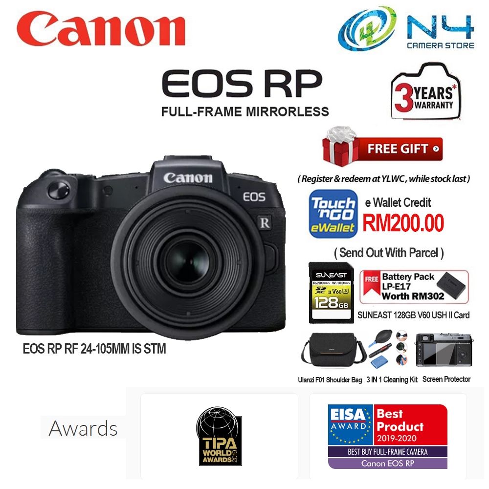Canon EOS RP Full-frame Mirrorless Body & Kit 3 Years Canon Malaysia ...