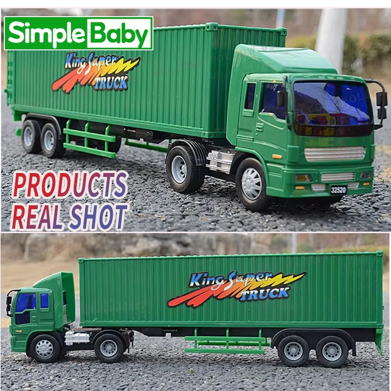 42 cm Container Vehicle Toy For Kids Transport Truck Toy Model Pull ...
