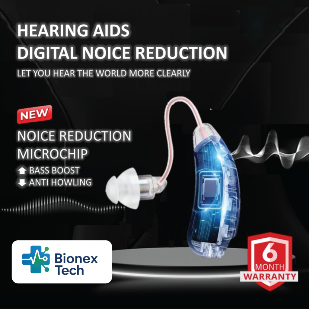 (Premium) Digital Noise Reduction Hearing Aids Alat Telinga Sound ...