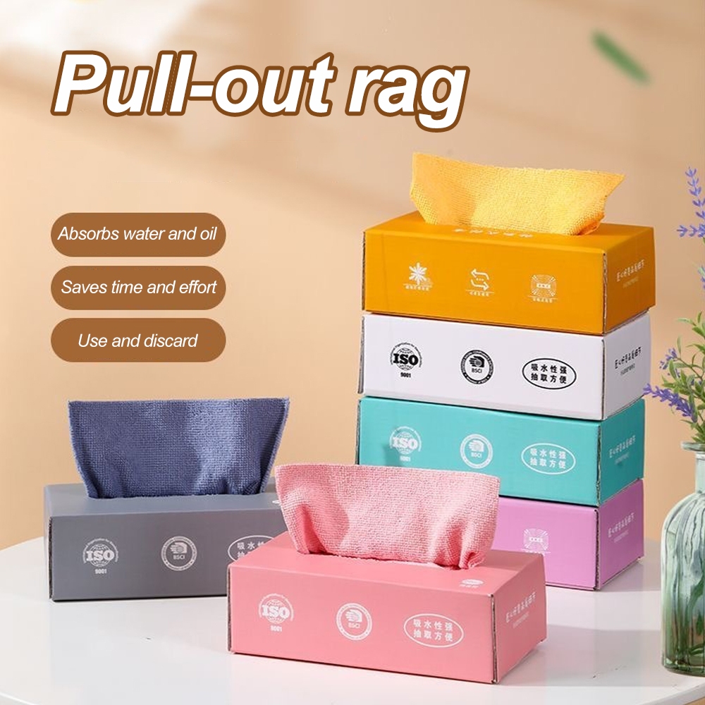 Sanitary cleaning removable cloth Disposable lazy dry and wet ...