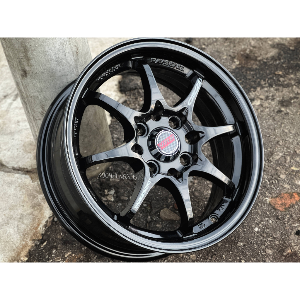 New Car Sport Rim RAYS CE28 Wheels 14x5.5J 8x100/110 ET38 Gloss Black ...