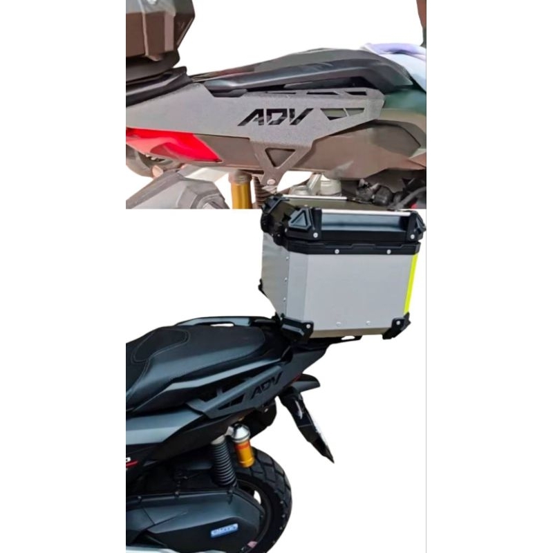 HONDA ADV160 ADV 160 TAILSTOCK TOP BOX RACK MONORACK HEAVYDUTY RACK ...
