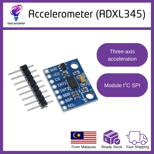 GY-291 ADXL345 Digital Three Axis Acceleration Gravity Module I2C ...