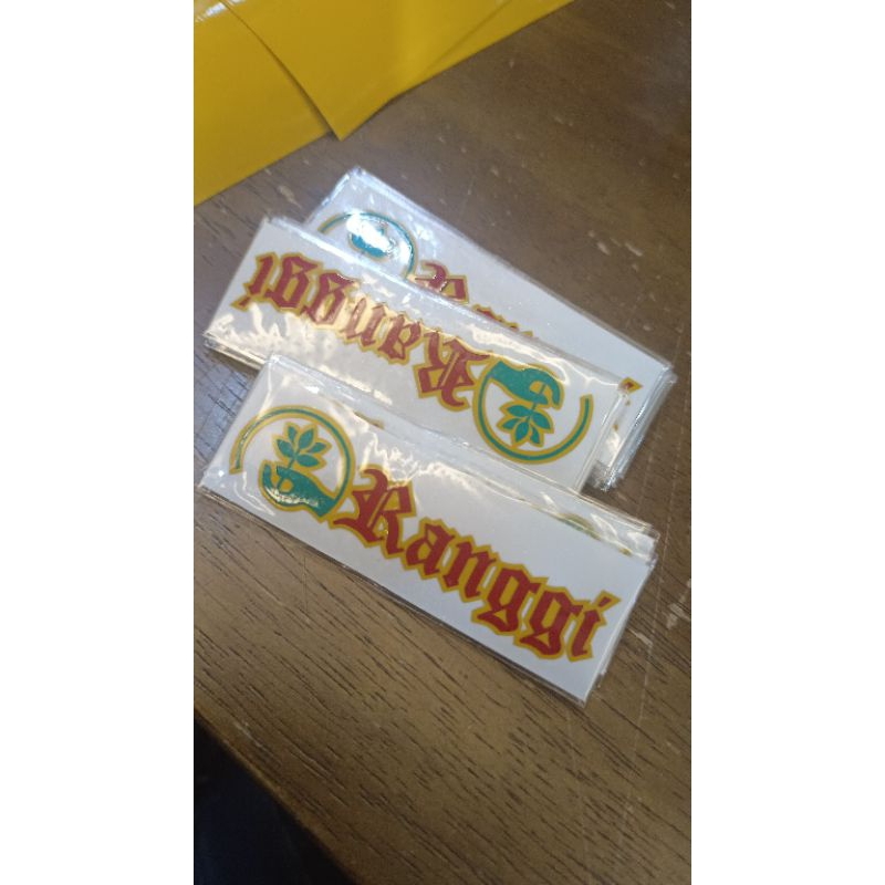 STICKER RANGGI RASTA WINDSHILL | Shopee Malaysia