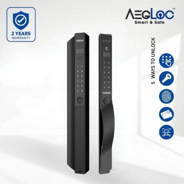 Grill Lock with Face ID and Palm scan AEG-SDL-S80 Grill Door Lock ...