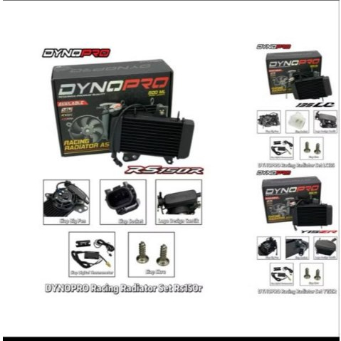 Racing radiator set 600ML (Dynopro) yamaha y15 y15ZR lc135 135lc lc 135 ...