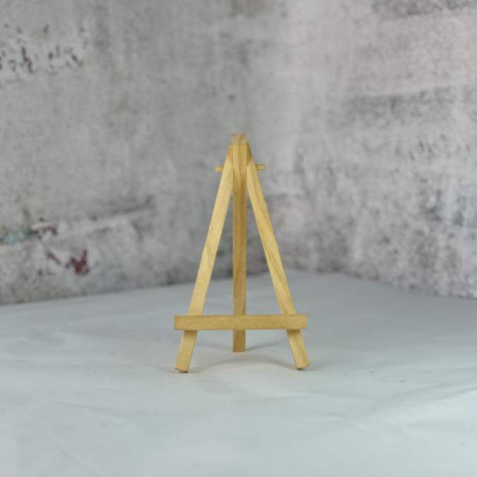 Mini Wooden Stand Pine Wood Easel for Photo / Phone Stand/ Frame Stand ...