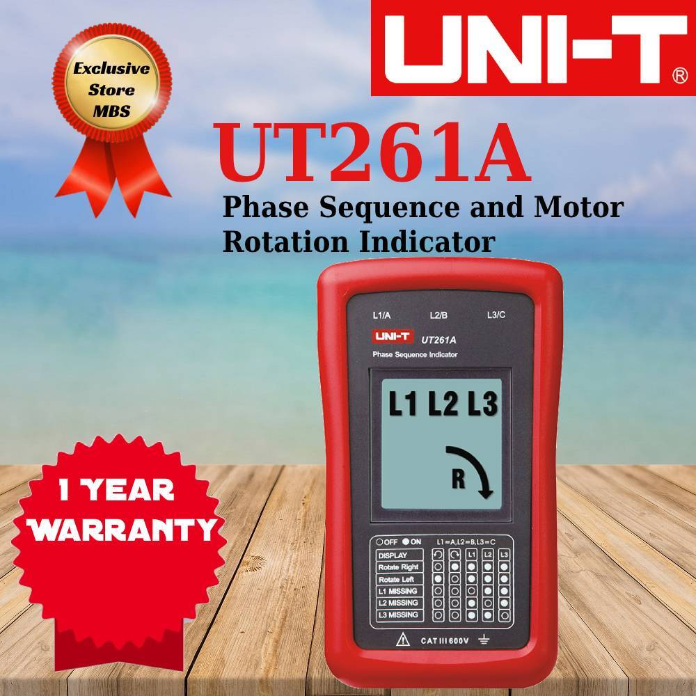 UNI-T UT261A Phase Sequence Indicator | Shopee Malaysia