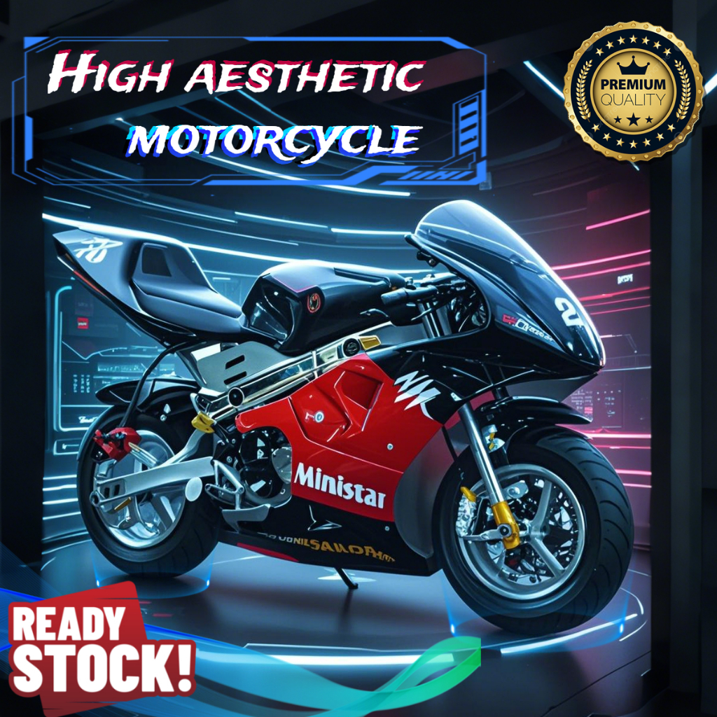 2025 READY STOCK Small Racing Car New 49CC Mini Pocket Bike Mini ...