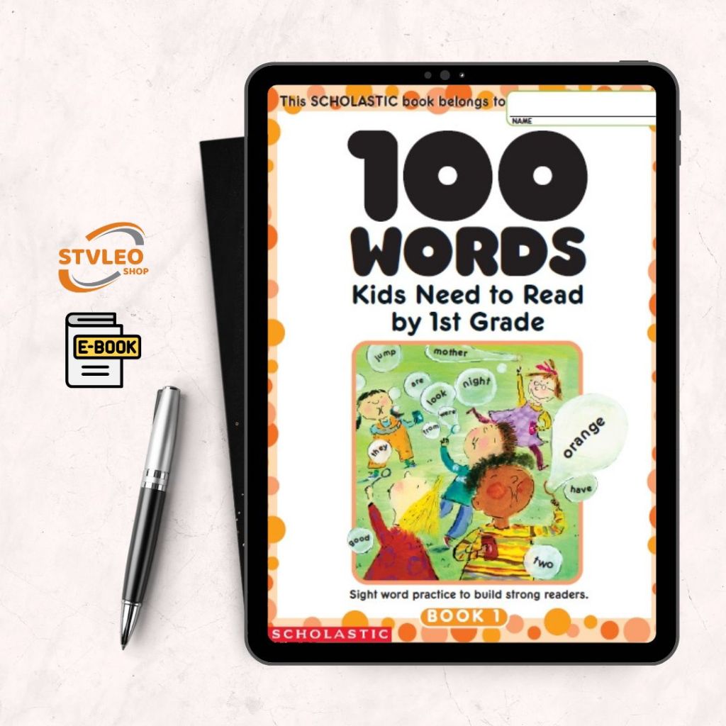100 Words Kids Need to Read by 1st Grade (For Children) | Shopee Malaysia