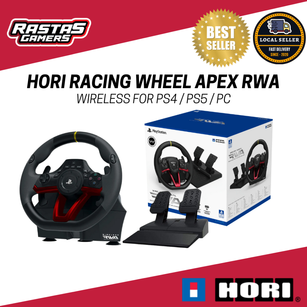 Wireless Racing Wheel APEX for PlayStation 5, PlayStation 4, and ...