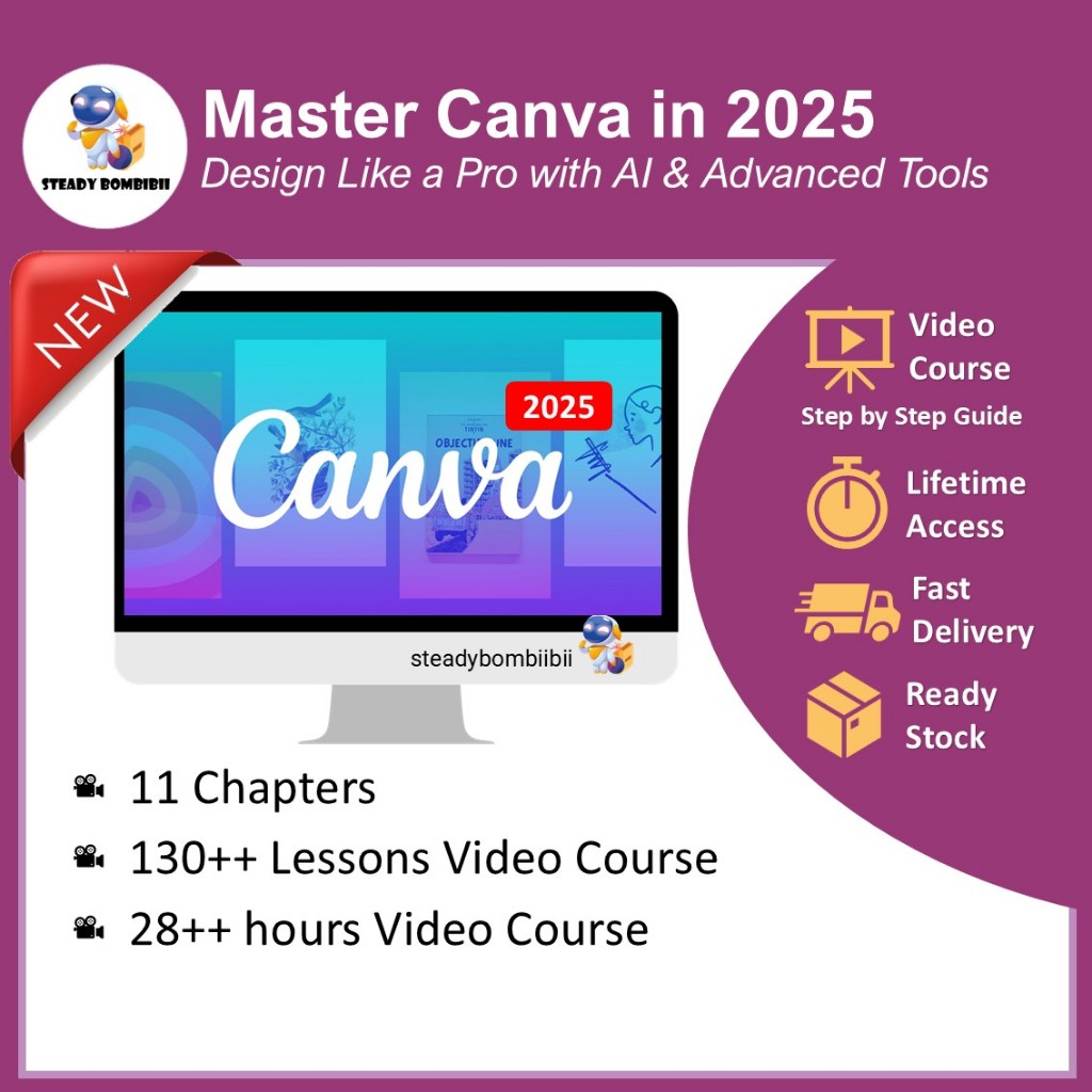 [Video Course] Master Canva in 2025: Design Like a Pro with AI ...
