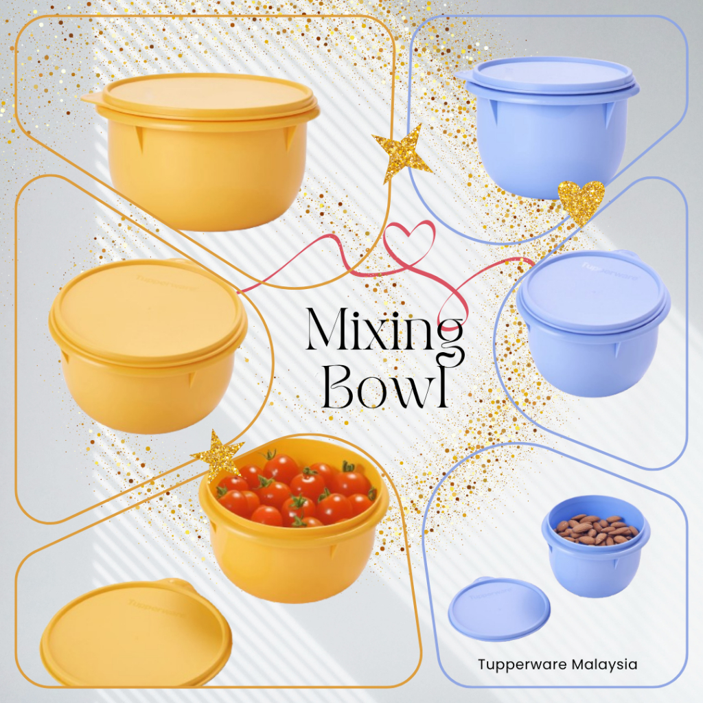 Tupperware Mixing Bowl 1.1L (1) or 1.9L (1) | Shopee Malaysia