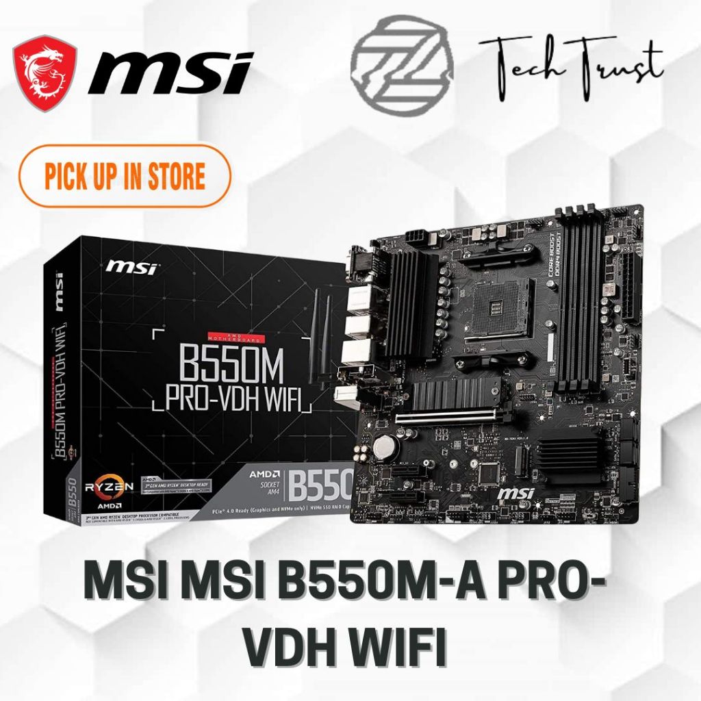 amd 5600 MSI B550M PRO-VDH WIFI セット MSI B550M Pro-VDH WiFi from
