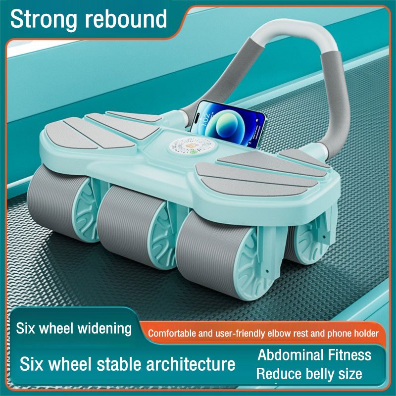 Abdominal muscle wheel elbow support professional automatic rebound ...