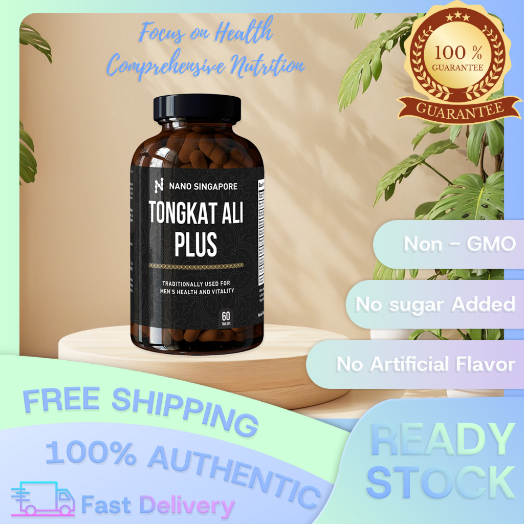 【buy 3 free 1】 Nano Singapore Tongkat Ali Plus With 19 All Natural ...