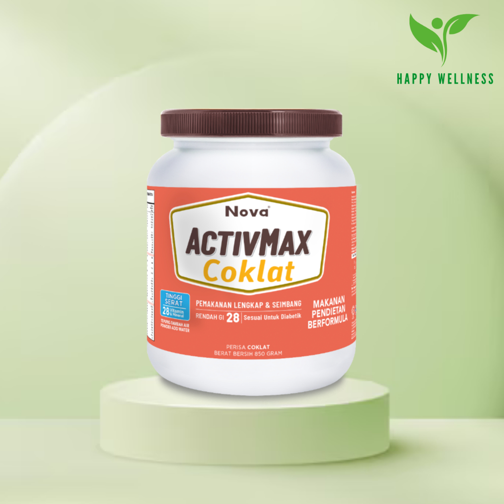 Nova Activmax Chocolate 850g – Complete Nutrition with 28 Vitamins ...