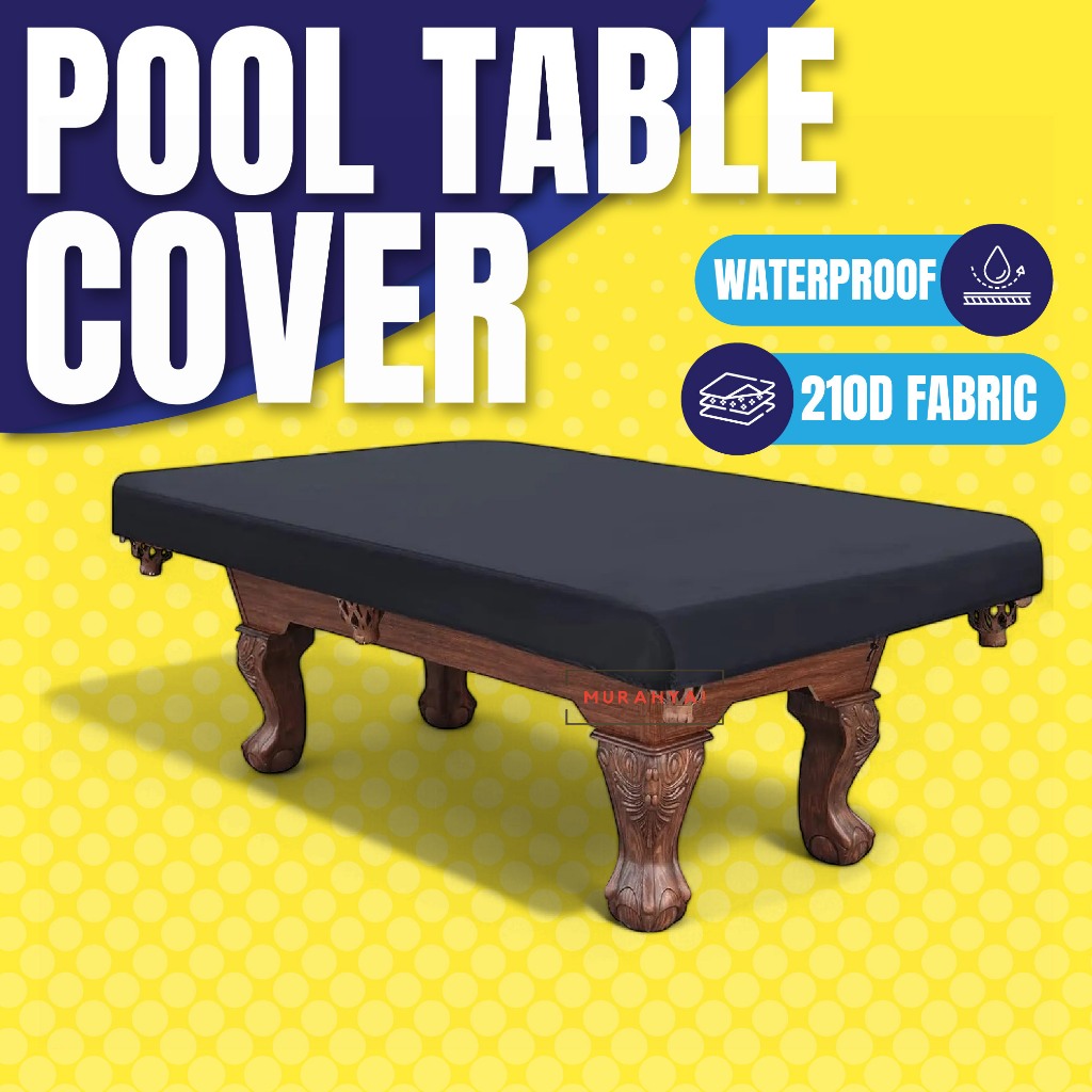 Pool Table Cover 7F 8FT Cloth Waterproof Foot Pool Table Dust ...