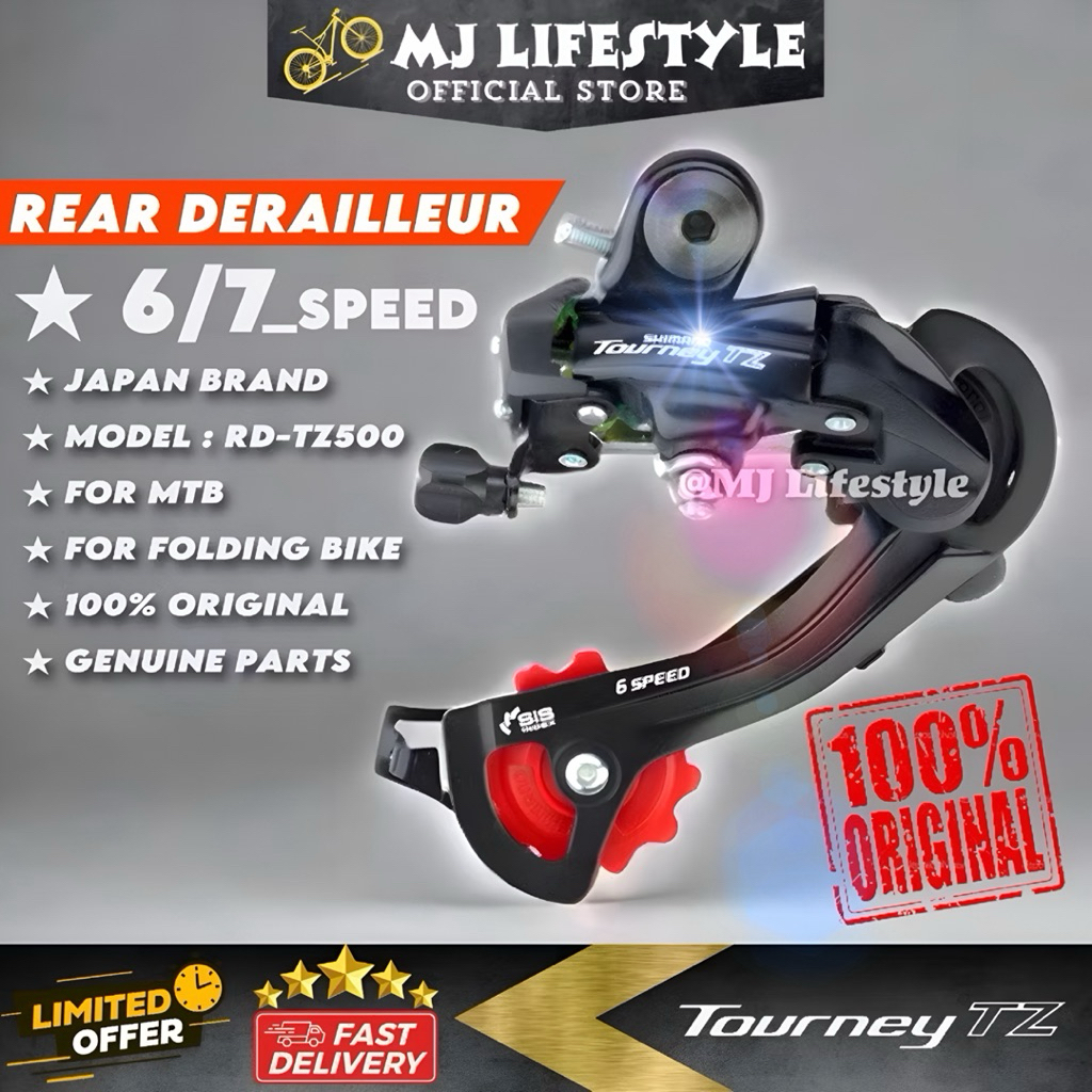 𝟏𝟎𝟎% 𝐎𝐑𝐈𝐆𝐈𝐍𝐀𝐋®] Tourney Speed Rear Derailleur RD