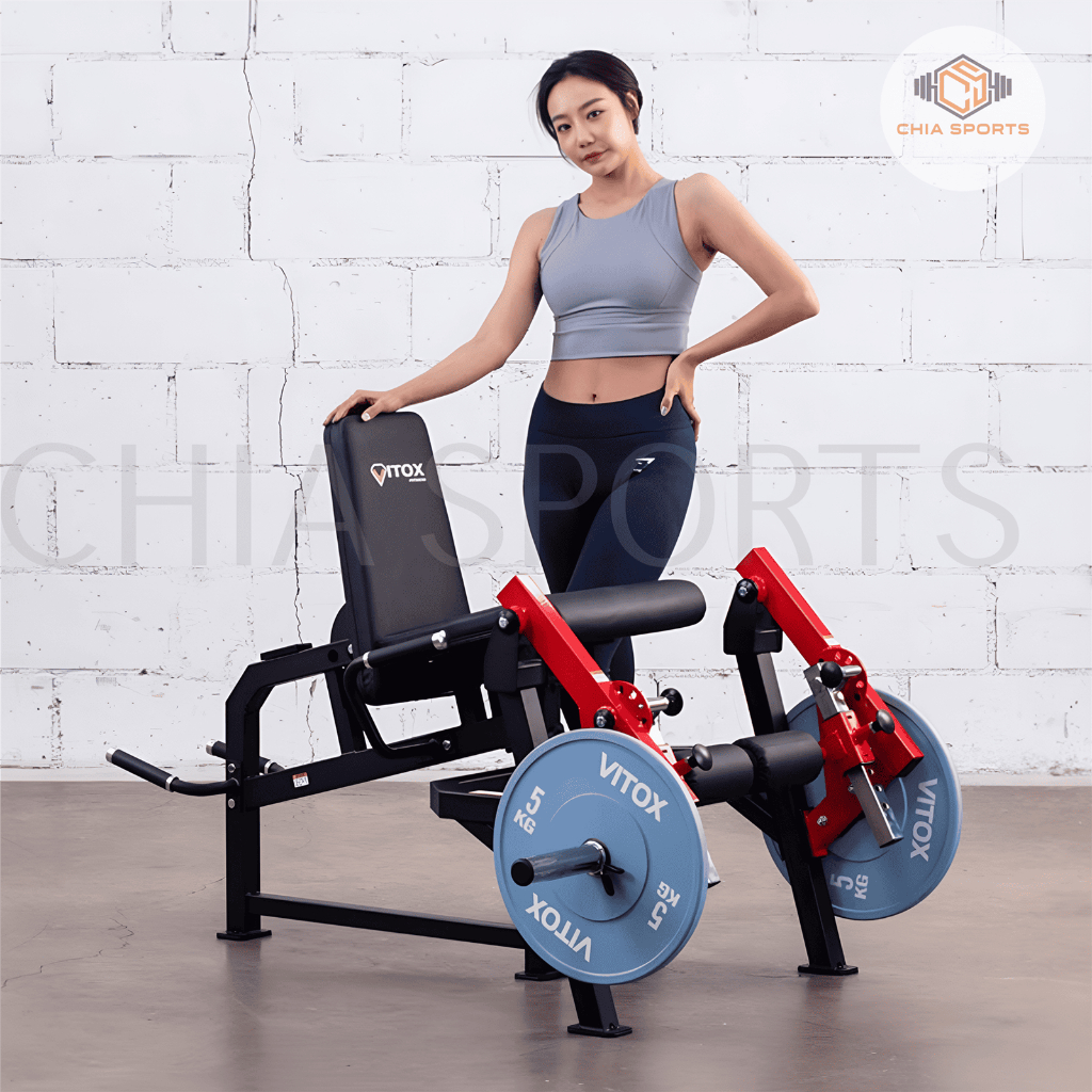 Commercial Leg Extension & Lying Curl Machine LE03 Hip Thrust Prone ...
