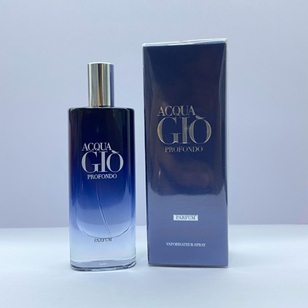 TRAVEL ACQUA D1 GIO PROFONDO PARFUM 15ML SPRAY FOR MEN | Shopee Malaysia