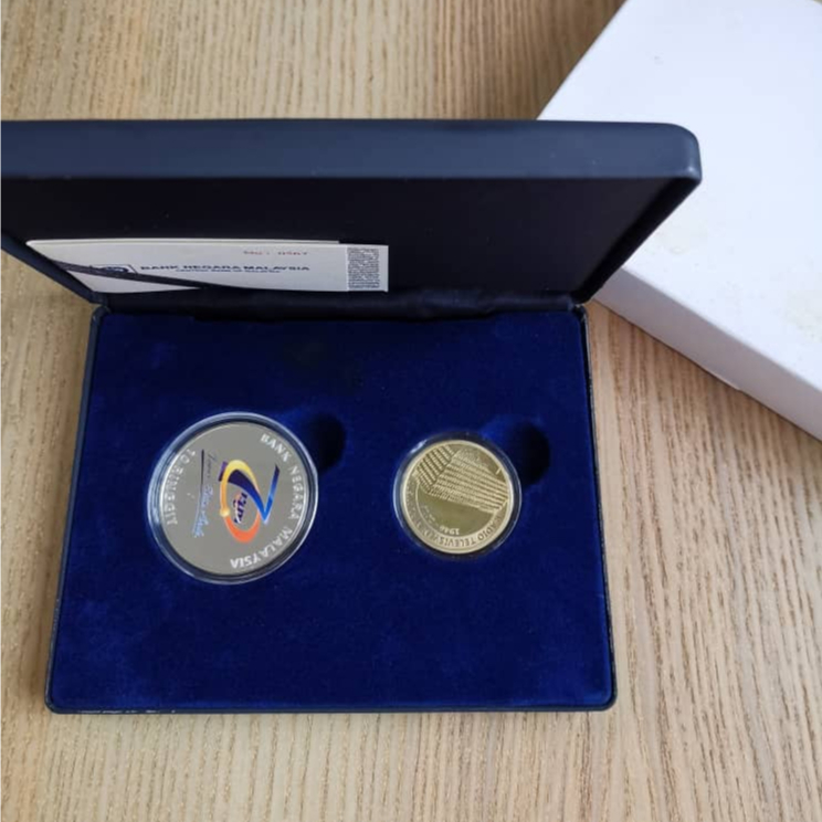 Malaysia Coin - 2016 70th Anniversary Radio Television Malaysia RTM 1 ...