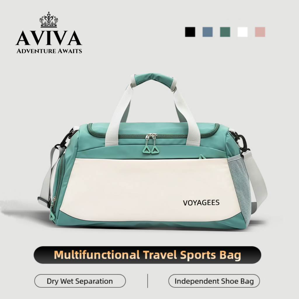 Large Capacity Waterproof Travel Bag Gym Bag For Women Shoulder Bag ...