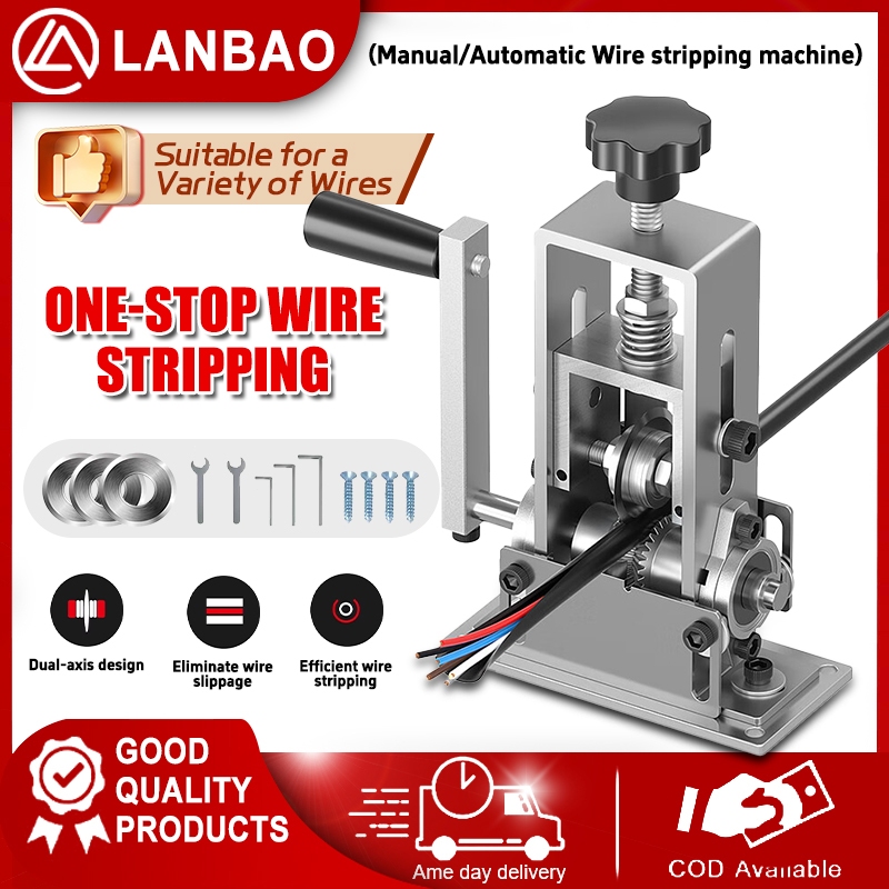 Wire Stripping Machine Automatic/Manual Cable Stripper Waste Cable ...